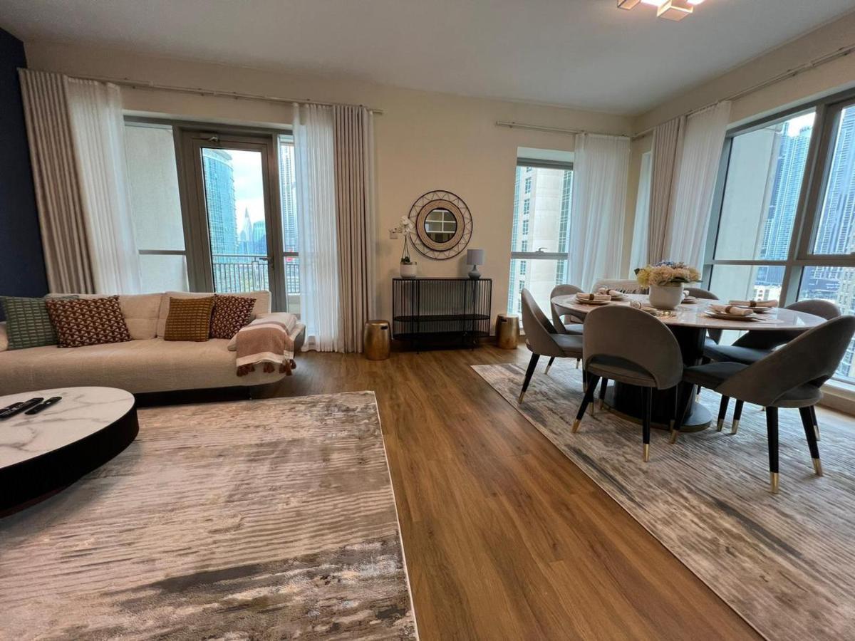 Luxury 2Br- Burj Khalifa View In Blvd Central -1402 Dubai Bagian luar foto